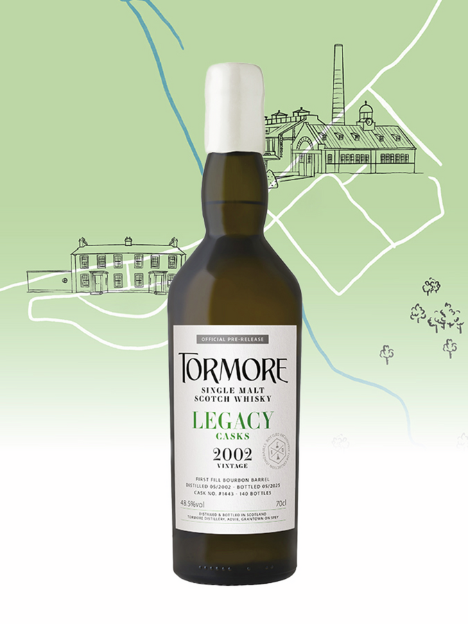 TORMORE 22 ans 2002 Bourbon Barrel Exclusive Itinéraires