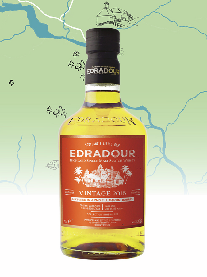 EDRADOUR 9 ans 2016 Caroni Cask Itinéraires