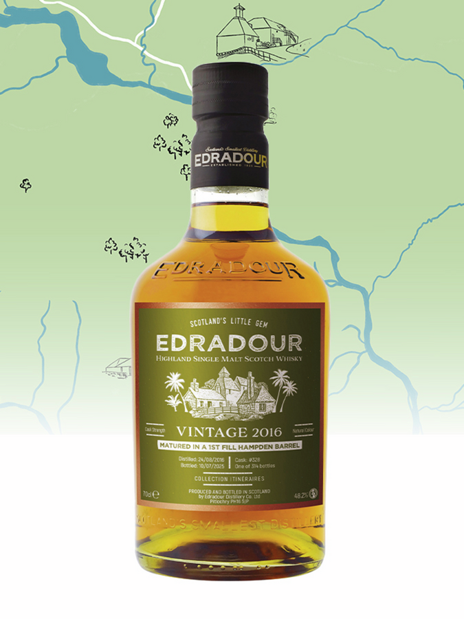 EDRADOUR 8 ans 2016 Hampden Cask Itinéraires