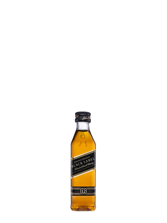 JOHNNIE WALKER 12 ans Black Label Mignonnette - visuel secondaire - JOHNNIE WALKER