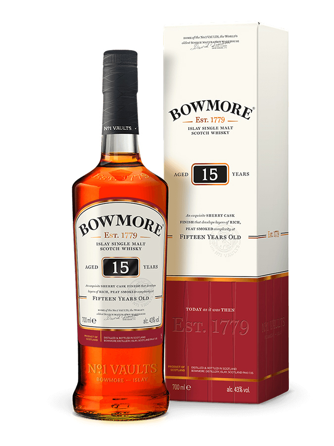 BOWMORE 15 ans old pack - visuel secondaire - BOWMORE
