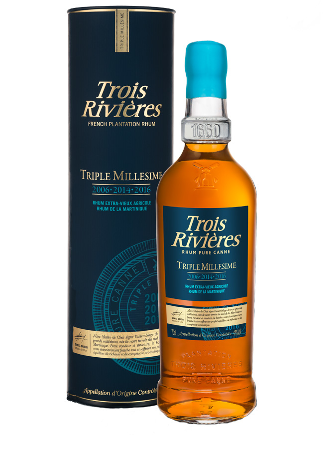 TROIS RIVIERES Triple Millesime 2006 2014 2016 - visuel secondaire - Rhum