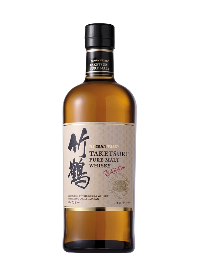 Whisky Japonais Nikka Taketsuru Pure Malt - 43% Vol - 0,7L - Boîte Cadeau - Mélange De Malts Vieux