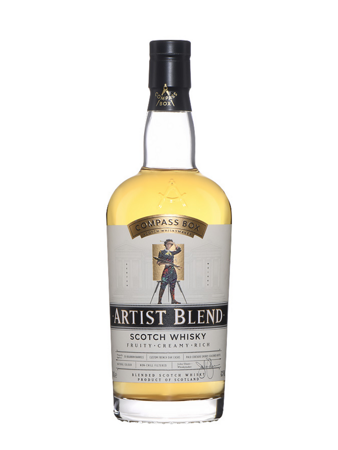 COMPASS BOX Artist Blend Compass Box - visuel secondaire - Whisky Ecossais