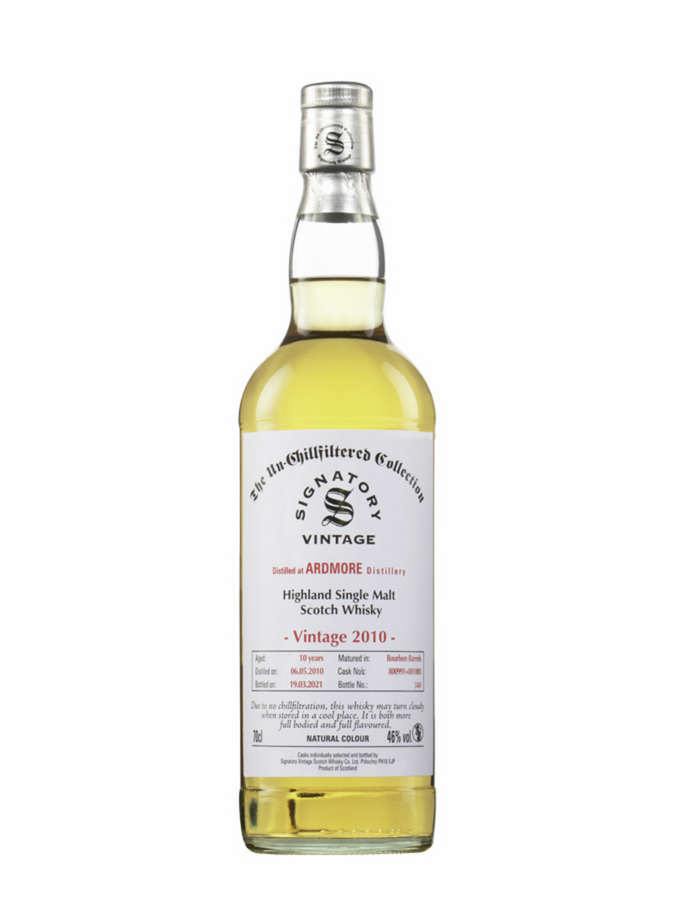 ARDMORE 13 ans 2009 Signatory Vintage 46% - 0.7 - Scotland