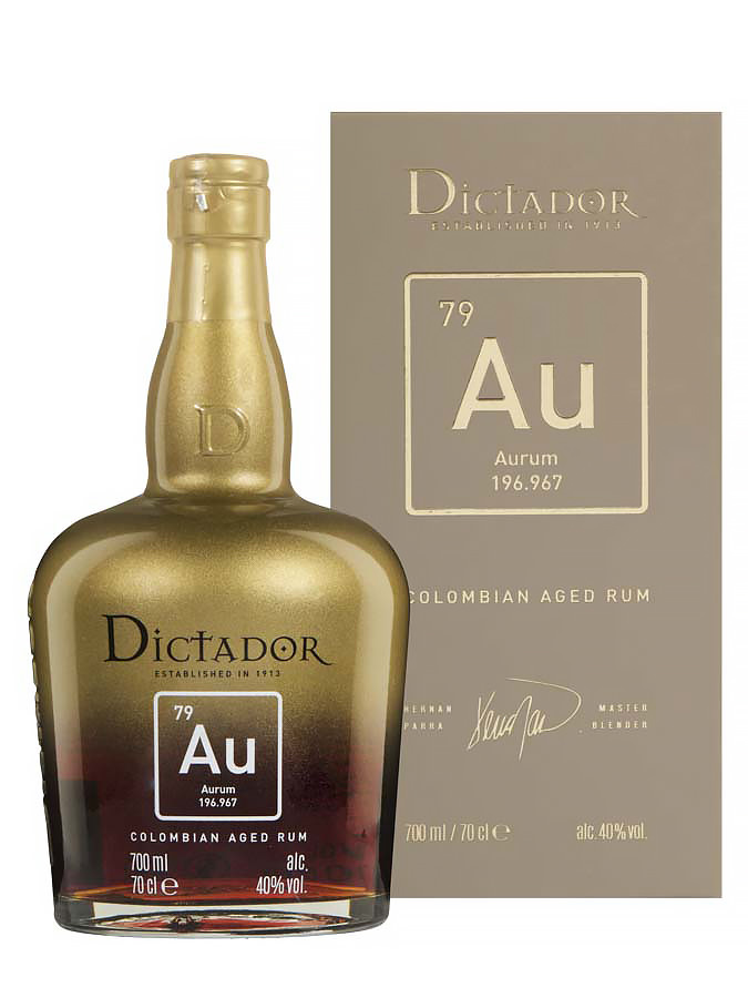 DICTADOR XO Aurum - visuel secondaire - Rhum ambré - Amérique latine