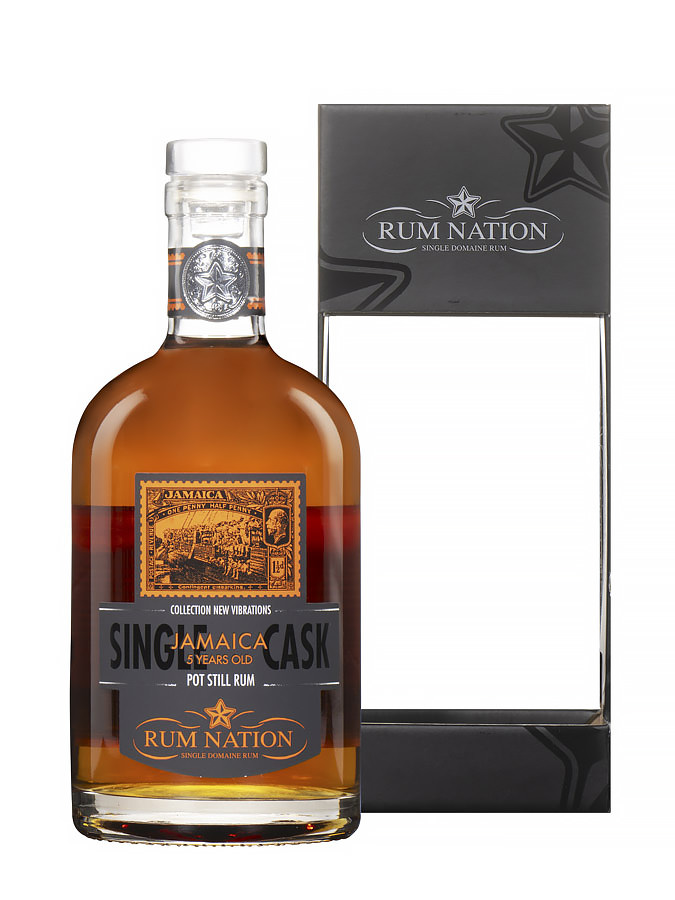 RUM NATION 5 ans 2017 Jamaica single cask PX Whisky Cask New Vibrations - secondary image - Amber Rum - Caribbean