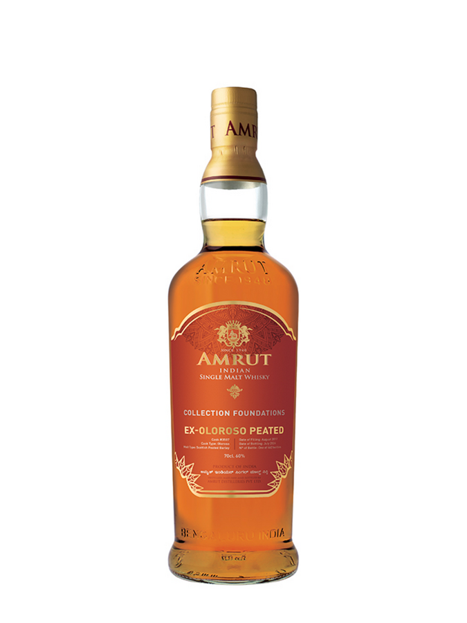 AMRUT 6 ans 2017 #3507 Ex-Oloroso Peated Foundations - secondary image - AMRUT