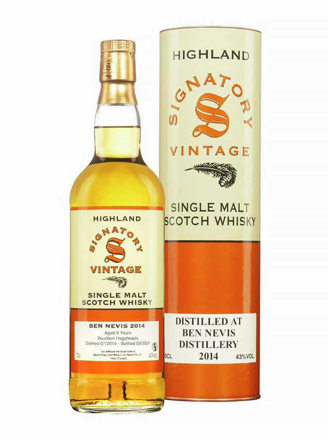 BEN NEVIS 9 ans 2014 Hogshead Signatory Vintage - visuel principal