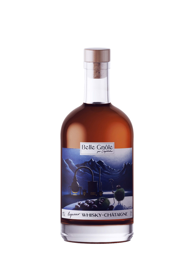 BELLE GNÔLE Liqueur Whisky-Châtaigne - secondary image - Normandie