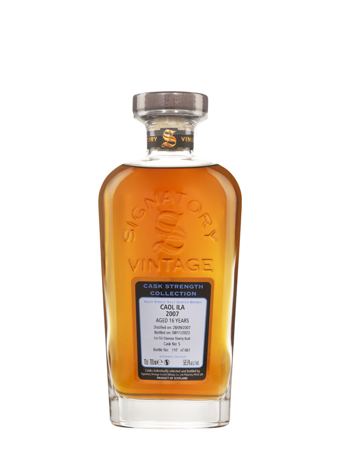CAOL ILA 2007 1st fill Oloroso Sherry Butt CS Collection Signatory Vintage - visuel principal