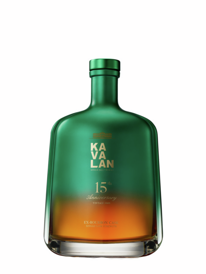 KAVALAN 15 ans 2009 15th Anniversary Ex-Bourbon Single Cask