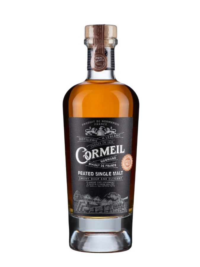 CORMEIL Single Malt Peated - visuel secondaire - les whiskies français tourbés