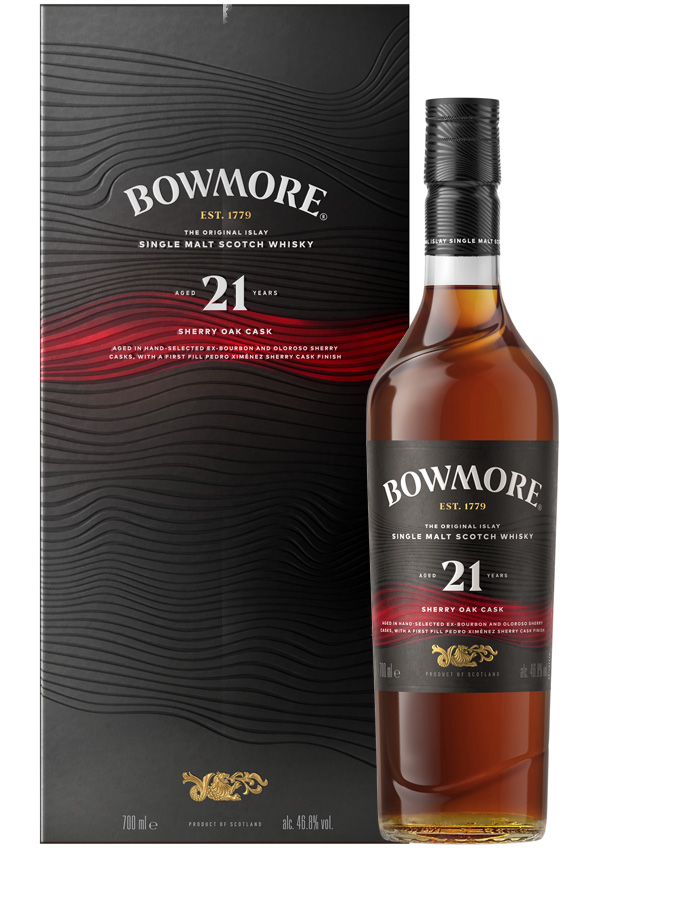BOWMORE 21 ans Sherry Oak Cask - visuel secondaire - 21 ans