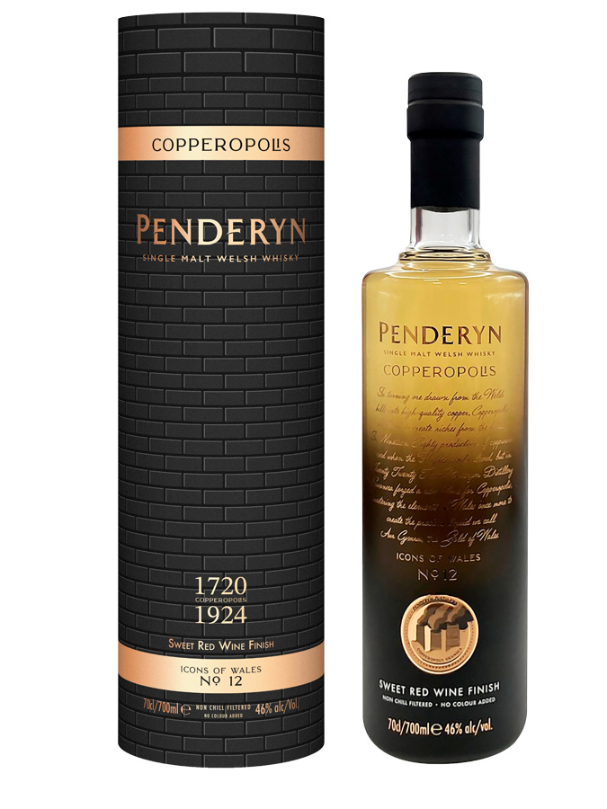 PENDERYN Copperopolis Icons of Wales - secondary image - Official Bottler