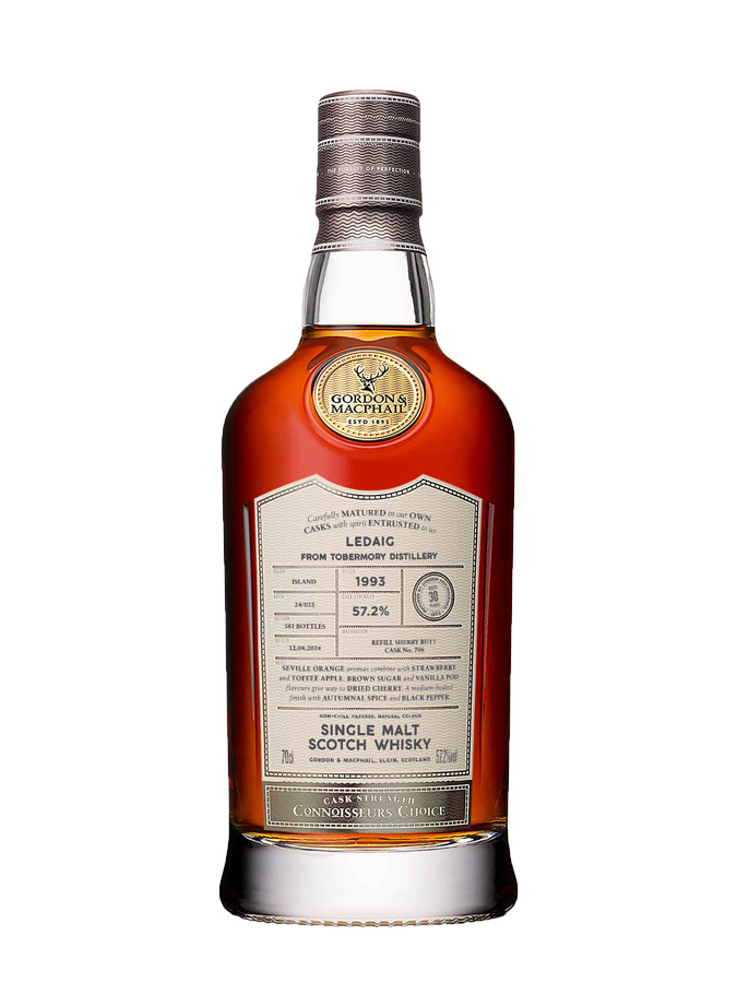 LEDAIG 30 ans 1993 REFILL SHERRY BUTT Gordon & Macphail - visuel secondaire - LEDAIG