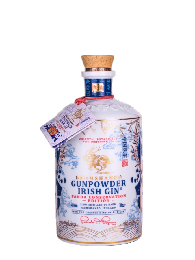DRUMSHANBO GUNPOWDER Irish Gin Céramique Panda - visuel secondaire - Distilled Gin