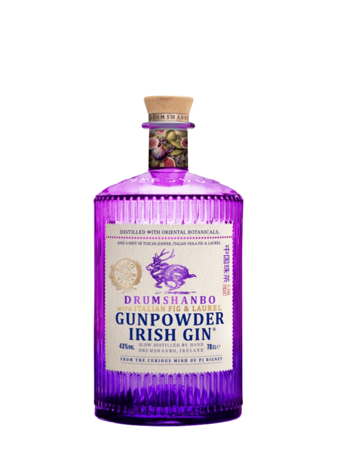 DRUMSHANBO GUNPOWDER Gin Figue et Laurier d'Italie - visuel secondaire - Distilled Gin