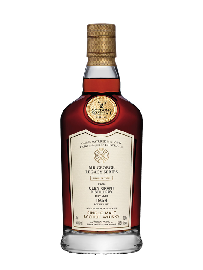 GLEN GRANT 70 ans 1954 Mr George Legacy (Final Edition) Gordon & Macphail - visuel secondaire - 1954