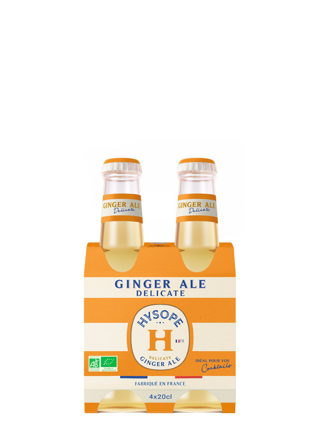 HYSOPE Ginger Ale 6 x 4 x 200 ml Bio - secondary image - HYSOPE