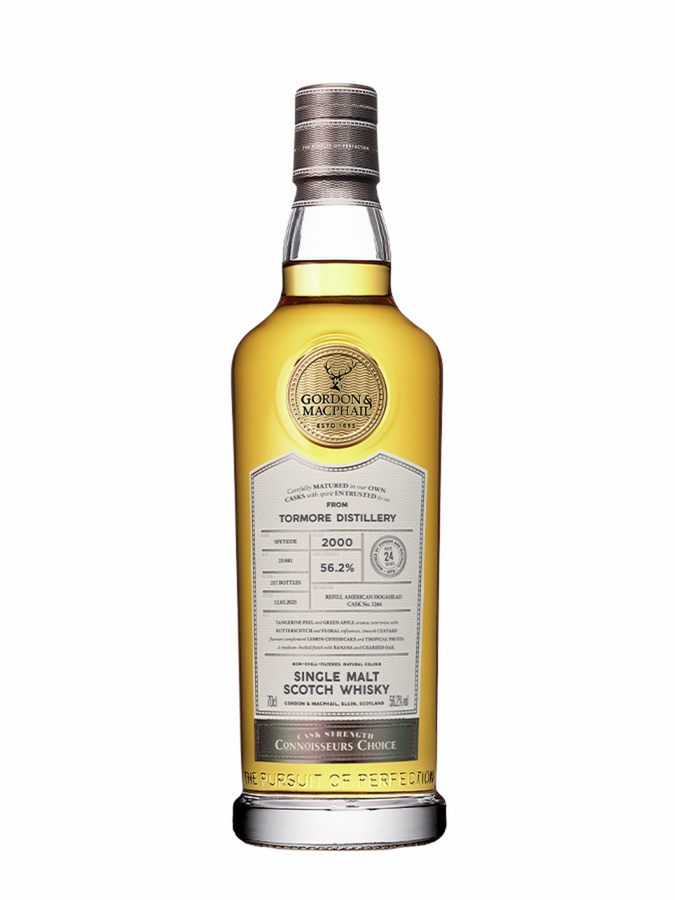 TORMORE 24 ans 2000 Refill American Hogshead Connoiseurs Choice Gordon & Macphail - secondary image - Speyside