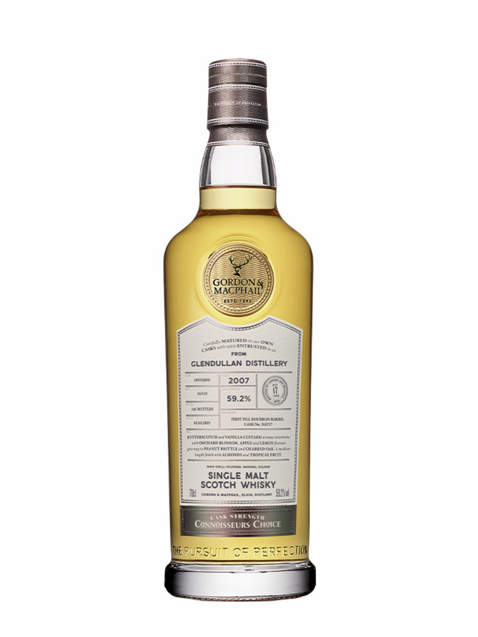 GLENDULLAN 17 ans 2007 1ST FILL BOURBON BARREL Connoiseurs Choice Gordon & Macphail - secondary image - Speyside