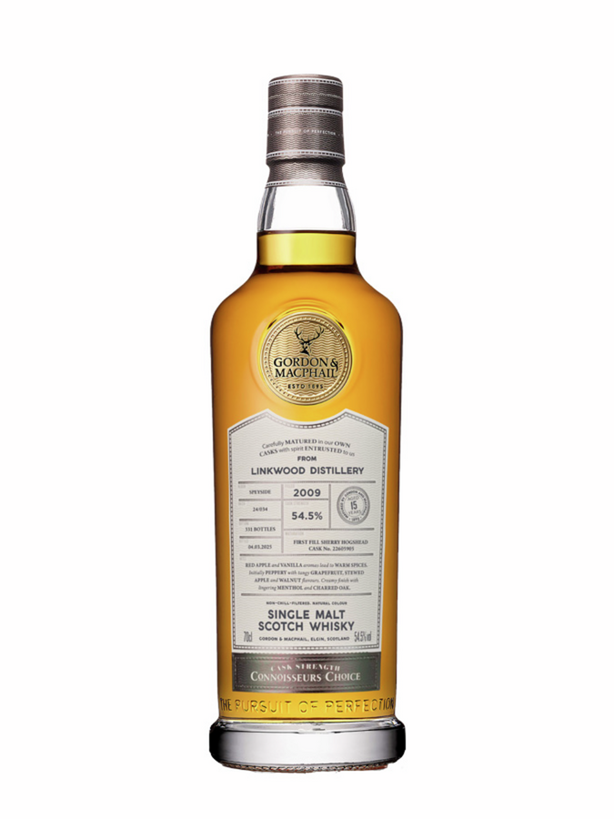 LINKWOOD 15 ans 2009 1ST FILL SHERRY HOGSHEAD Gordon & Macphail - secondary image - Exclusive LMDW Spirits