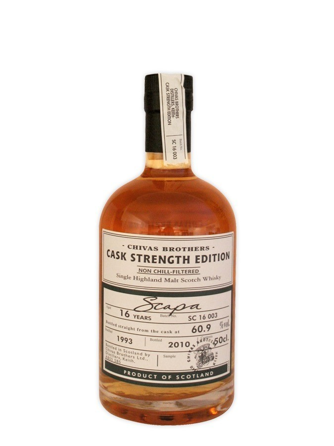 SCAPA 16 ans 1993 Cask Strength Edition - visuel secondaire - Les Whiskies Rares - Single Malts