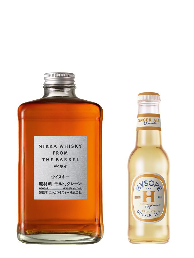 Duo Nikka From the Barrel x Hysope Ginger ale - visuel secondaire - Blends japonais