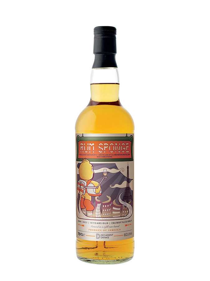 CLARENDON 18 ans 2004 Rum Sponge New Vibrations Decadent Drinks - secondary image