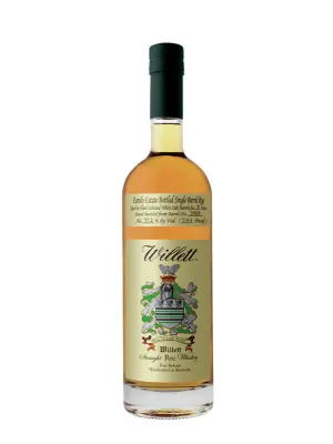 WILLETT 8 ans 2018 Family Estate Rye Single Barrel #3908 - secondary image