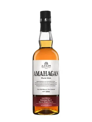 ウイスキー AMAHAGAN Red Wine Wood Finish700ml 47% Whisky Amahagan Edition N°2 Red Wine Wood Finish | Uisuki