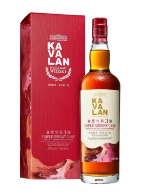 KAVALAN Triple Sherry Cask 40% - 0.7 - Taiwan - Maison du Whisky