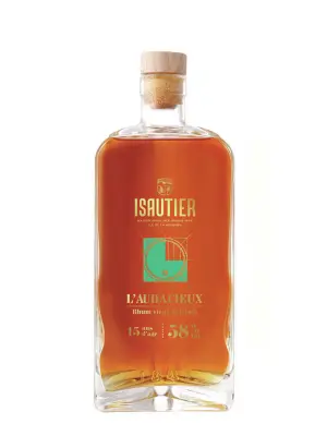 ISAUTIER 15 ans 2006 L'Audacieux Rhum Vieux Agricole New Vibrations - secondary image