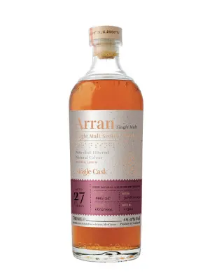 Arran 27年 1995-2023 シェリーホグスヘッド 49.8% アラン27年シングルカスク 1995-2023 シェリーホグスヘッド