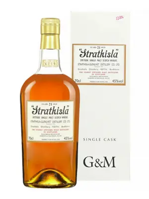 ウイスキー Strathisla 21 Years old Gordon&Macphail STRATHISLA 21 ans Gordon & Macphail 45% - 0.7 - Ecosse