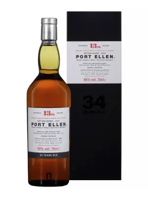 PORT ELLEN 34 ans 1978 13th Release Limited Edition 55% - 0.7