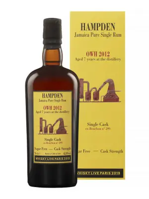 HAMPDEN 2012 OWH Single Cask #299 - secondary image