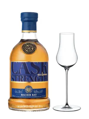 DUO KILCHOMAN MACHIR BAY CASK STRENGTH x 1 VERRE RIEDEL - secondary image