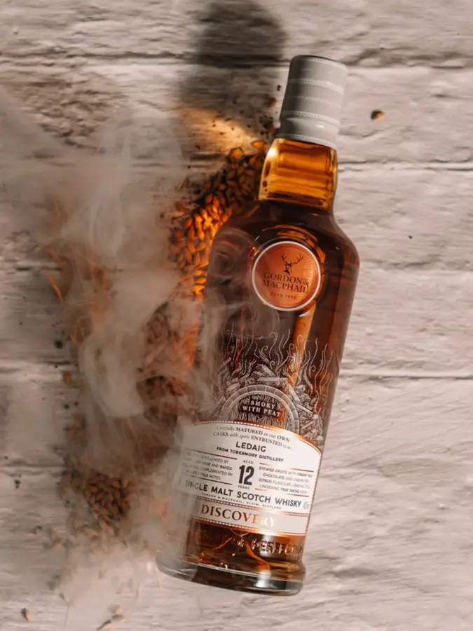 LEDAIG 12 ans Smoky Discovery Gordon & Macphail 43% - 0.7