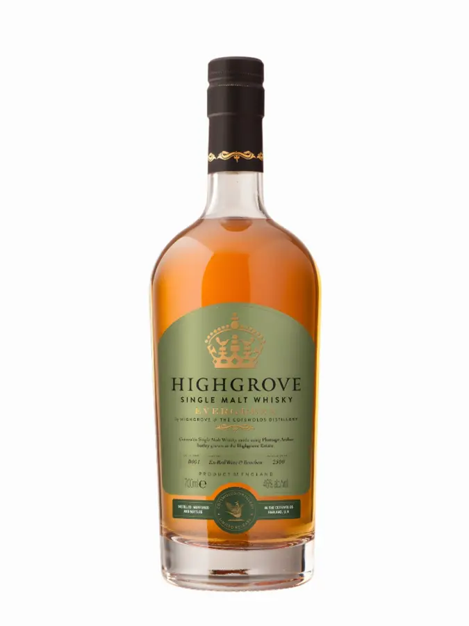COTSWOLDS Highgrove Evergreen 46% - 0.7 - England - Maison du Whisky