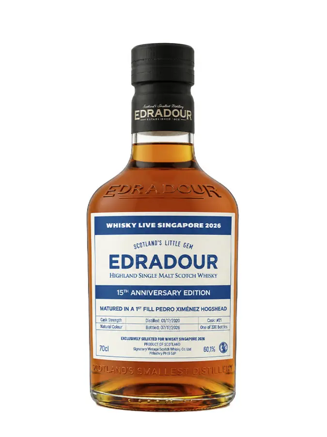 EDRADOUR 2020 1st Fill Pedro Ximenez Singapore 60,1% - 0.7