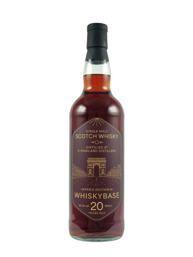 SECRET HIGHLAND DISTILLERY 20 years 2005 1st Fill Oloroso 54,3