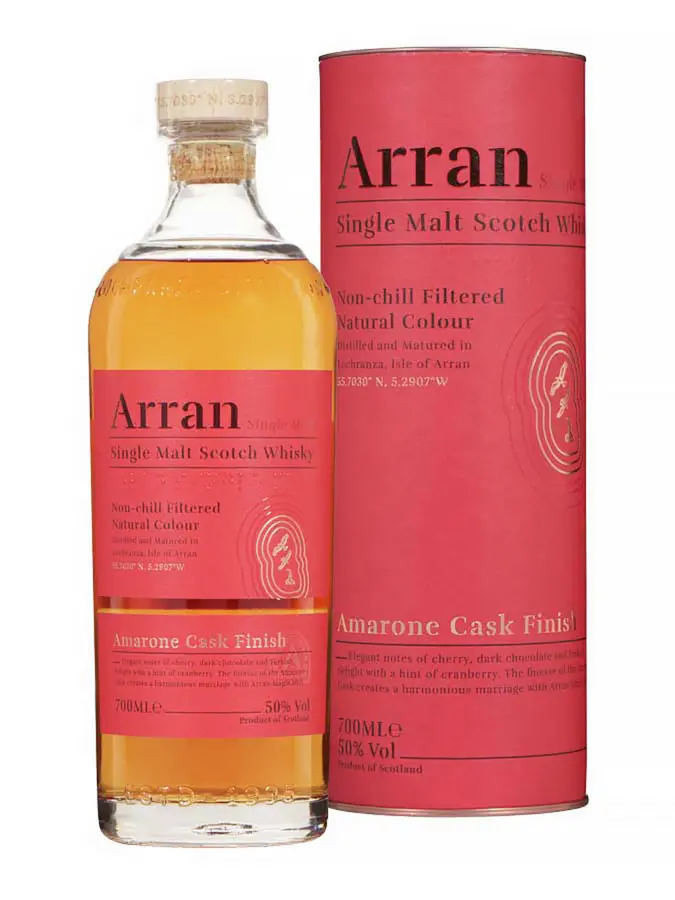 ARRAN The Amarone Cask Finish 50% - 0.7 - Ecosse - Maison du Whisky