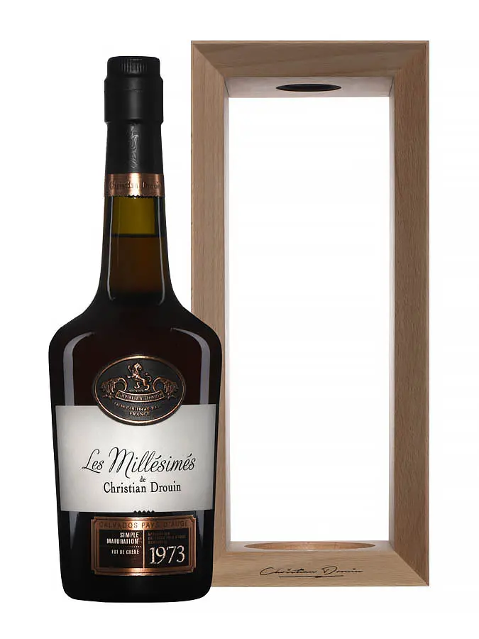 Christian Drouin Les Mesnillés 1973 Calvados Millésime 1973 Christian Drouin - Bouteille de 70cl