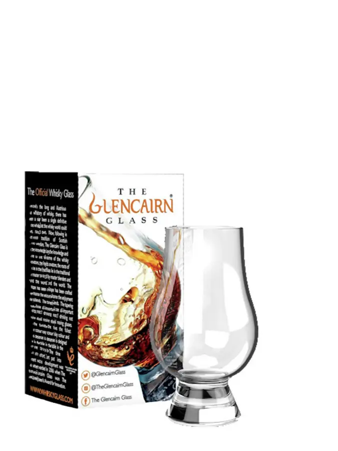 Verre à Whisky écossais Officiel Glencairn Gravé Avec Citation De Robert Burns « My Heart Is In The Highland » | Fabriqué En Écosse