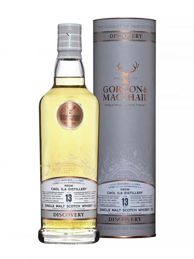 CAOL ILA 13 ans Smoky Discovery Gordon & Macphail 43% - 0.7