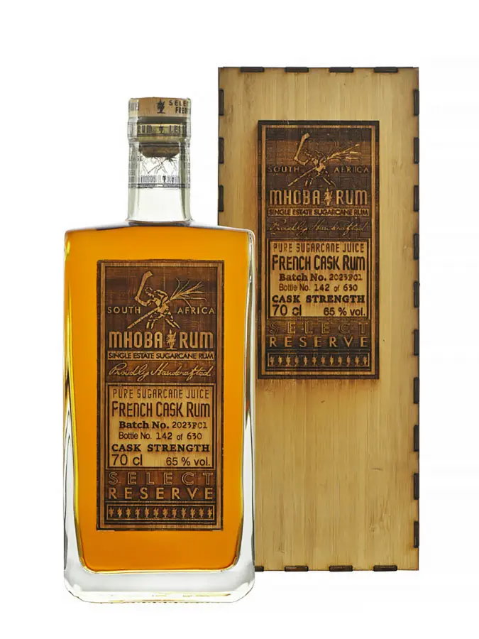 MHOBA Select Reserve French Cask 65% - 0.7 - Afrique Du Sud - Maison du  Whisky