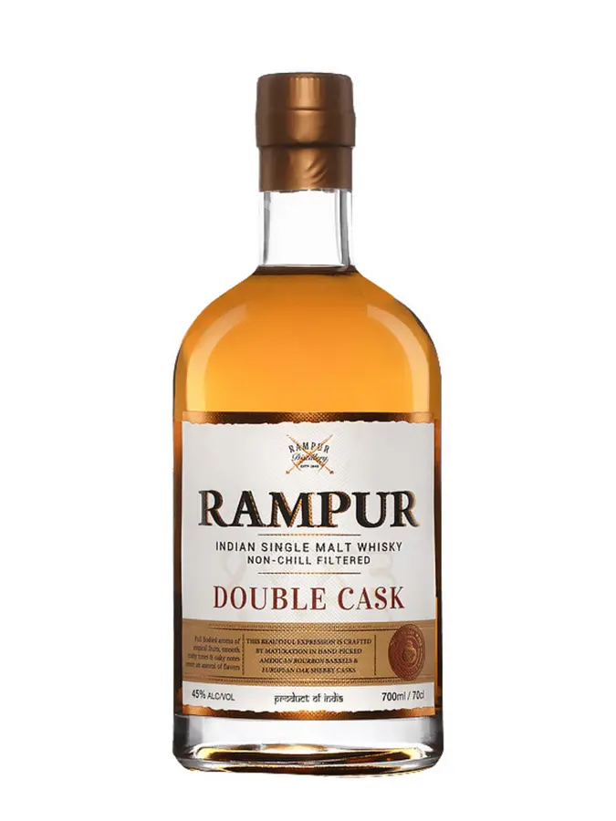 RAMPUR Double Cask Single Malt 45% - 0.7 - India - Maison du Whisky