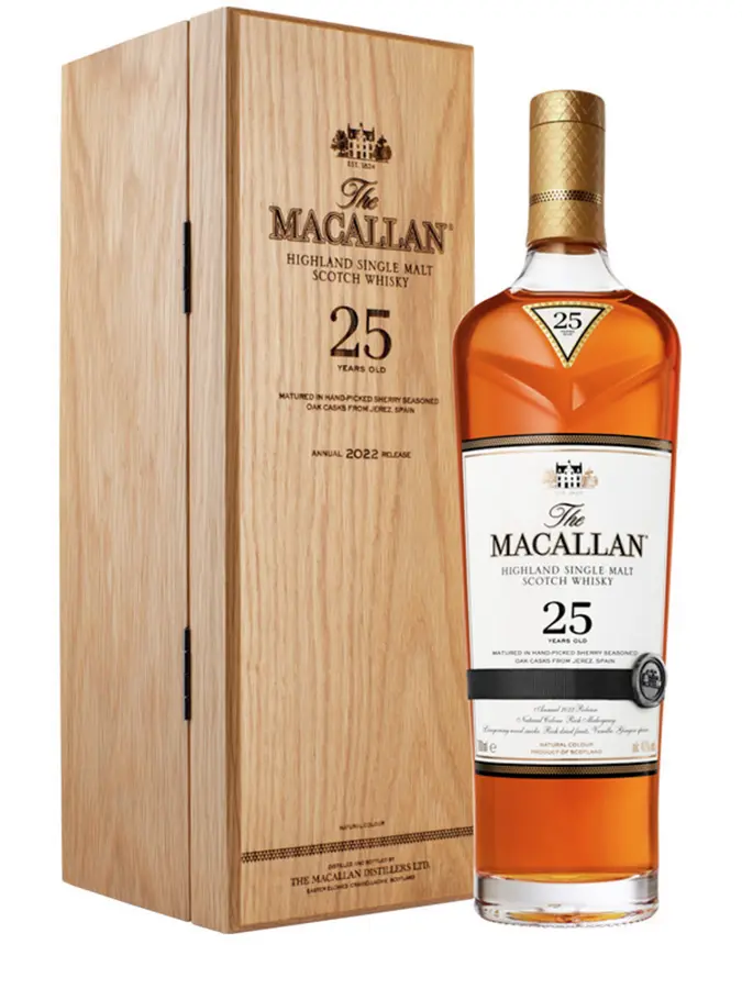 MACALLAN (The) 25 ans Sherry Oak Release 2023 43% - 0.7 - Scotland